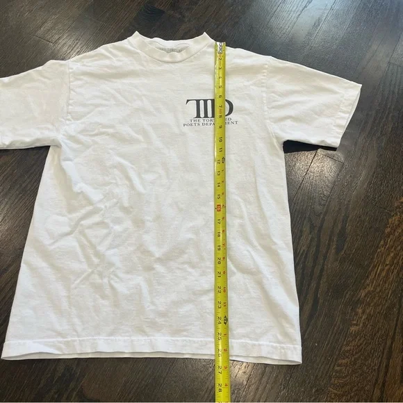 Taylor Swift T Shirt Women’s Medium Tortured Poets Department Graphic Tee - Picture 5 of 6